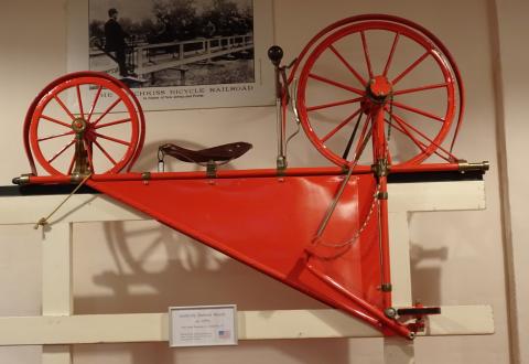 Smithville 1894  Railroad bicycle